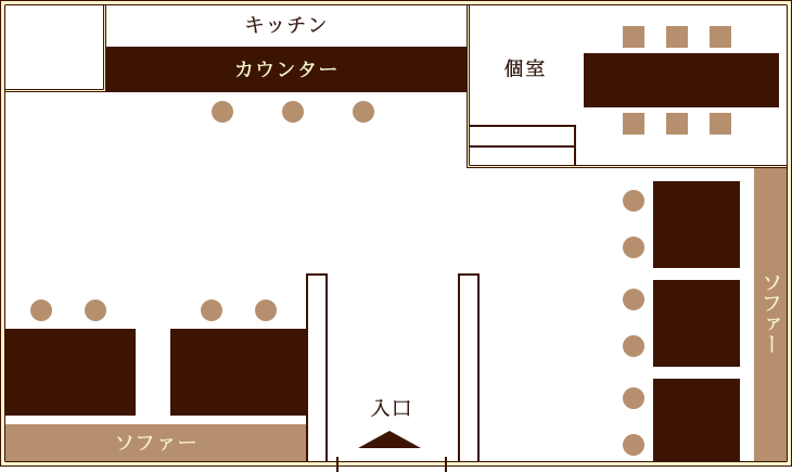 店内の様子